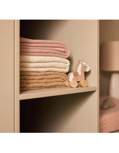 Couverture Berceau 75x100cm Check...