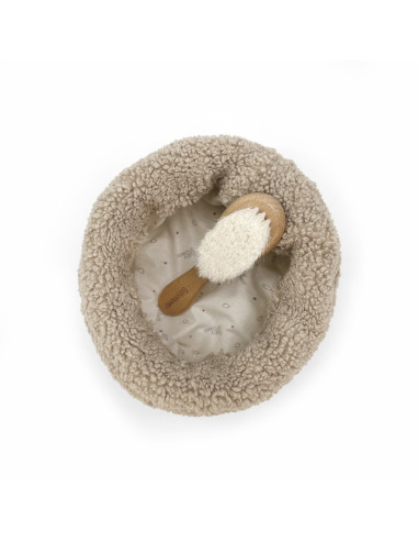 Panier rangement teddy moyen - Latte...