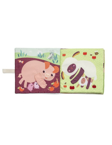 Livre d'activités tissu - Les bébés