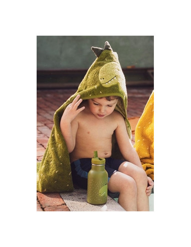 Cape de bain coton bio 70x130 - Mr Dino