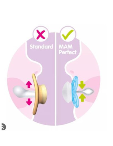 MAM Sucette Perfect silicone 6-16...