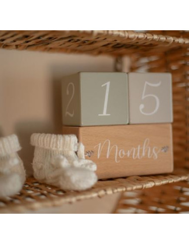 Blocs d'étapes - Olive Green