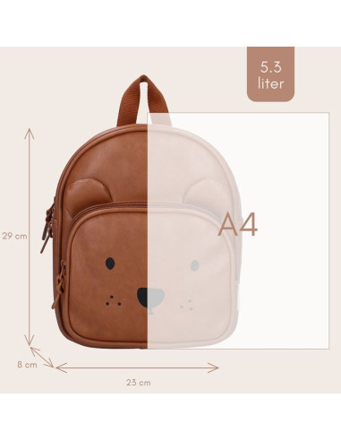 Sac à dos - Ours Cognac