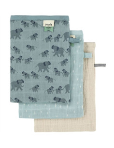 Gants de toilette tétra bio...