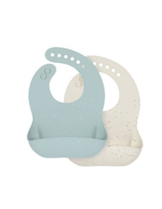 Lot de 2 bavoirs en...