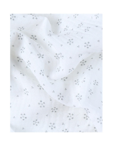 Lot de 2 tétras 100x100cm - Floral/Kaki