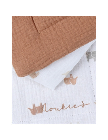 Couverture 75x100 mousseline Elephant...