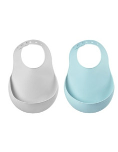 Lot de 2 bavoirs en...