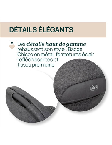 Nacelle Chicco Flexi - Lunar Rock