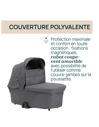 Nacelle Chicco Flexi - Black satin