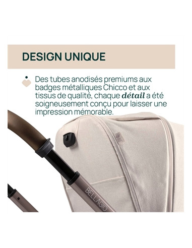 Poussette Chicco Bellagio - Amber Glow