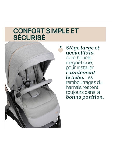 Poussette Chicco Bellagio - Lunar Rock