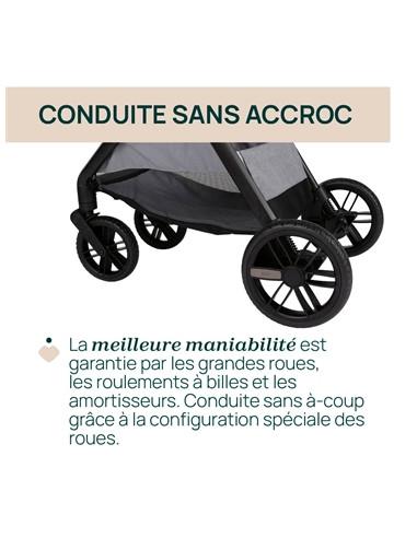 Poussette Chicco Bellagio - Lunar Rock