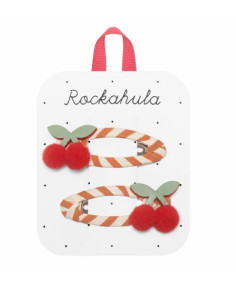 Pinces à cheveux - Cerise