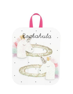 Pinces à cheveux - Licorne...