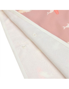 LSF Beach Poncho Dolphin peach 2