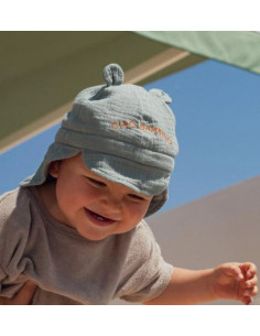 Chapeau de soleil ourson en...