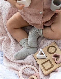 Chaussettes côtelées en... 2