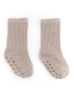 Chaussettes côtelées en...