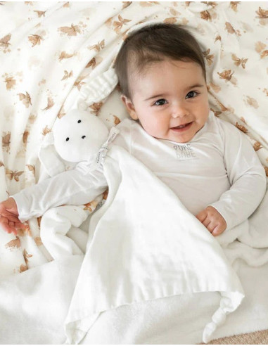 Body Bambou manche longue - 6M - White