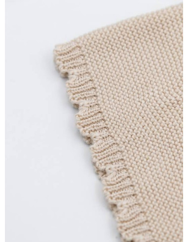 Doudou tricoté en bambou - Poisson sable