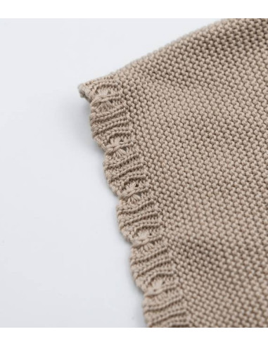 Doudou tricoté en bambou - Koala Oyster