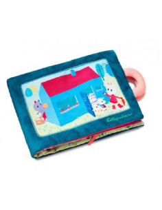 Livre tissu - Loup et les 7...