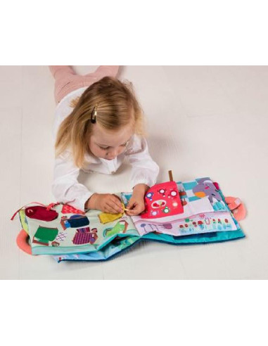 Livre tissu - Loup et les 7 Chevreaux