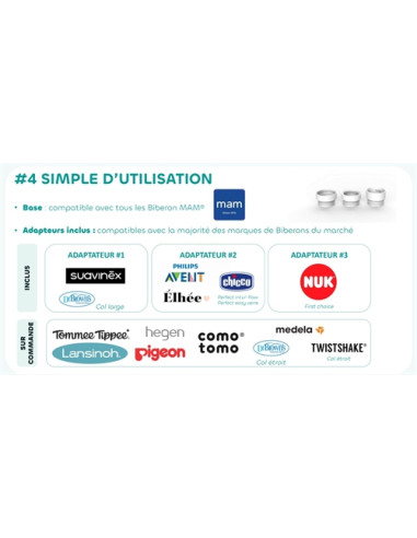 Chauffe-biberon Milk Nomad - Night Blue