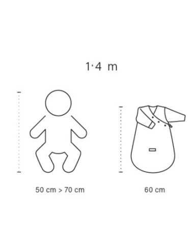 Gigoteuse Magic Bag 1-4m été Jersey -...