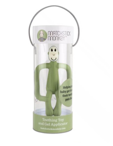 Anneau de dentition Monkey - Olive