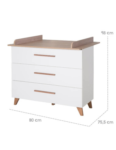 Commode à langer 3 tiroirs...