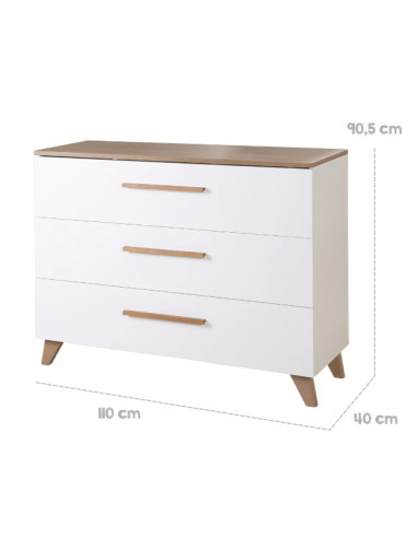 Commode à langer 3 tiroirs...