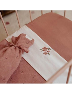 Couverture tricot pointelle... 2