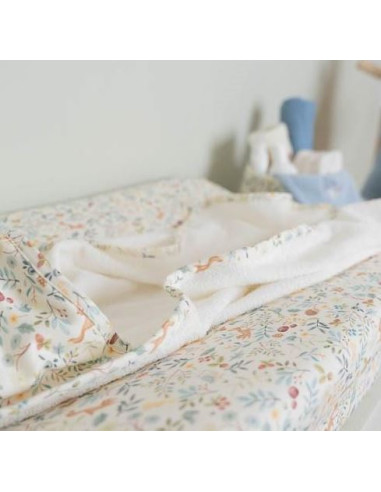 Housse de matelas à langer Forest...