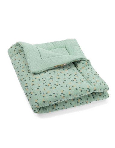 Plaid Sauge - Trois Petits Lapins