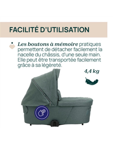 Nacelle Chicco Flexi - Fir Tree