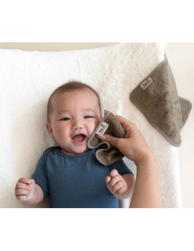 Lingettes réutilisables en bambou... Lingettes réutilisables en bambou...