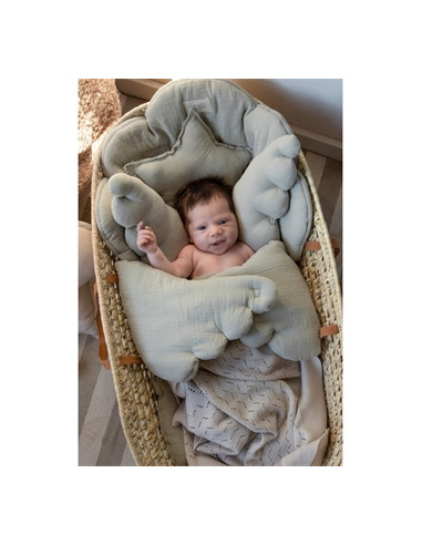 Parure couffin Angel - Dune Powder