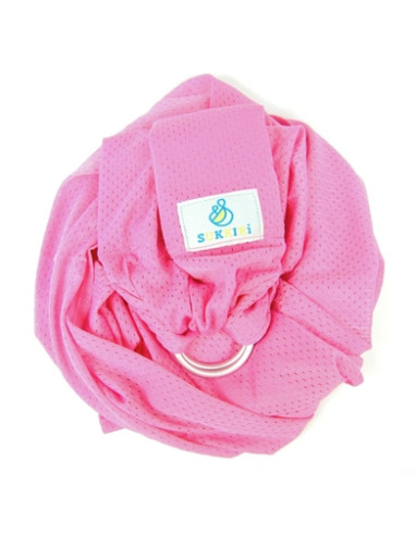 Porte Bébé Sling perforé Sukkiri - Rose