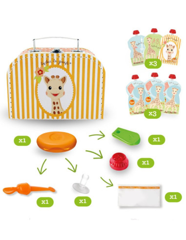 Coffret Squiz gourde réutilisable -...