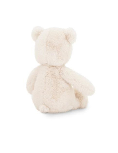 Peluche Ours blanc Teddy - 33cm