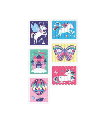 Puzzle Sticks - Licornes Magique