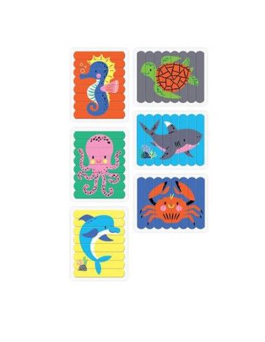 Puzzle Sticks - Sous l'eau