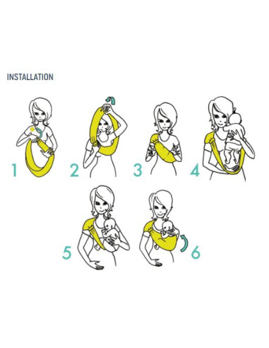 Porte-bébé d'appoint Aquabulle T.L -... Porte-bébé d'appoint Aquabulle T.L -...
