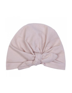 Bonnet turban naissance - Nude