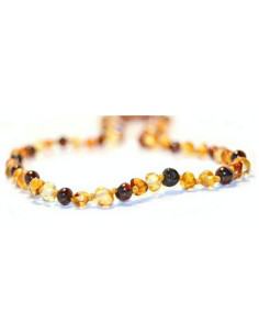 Collier d'ambre - Coloris...