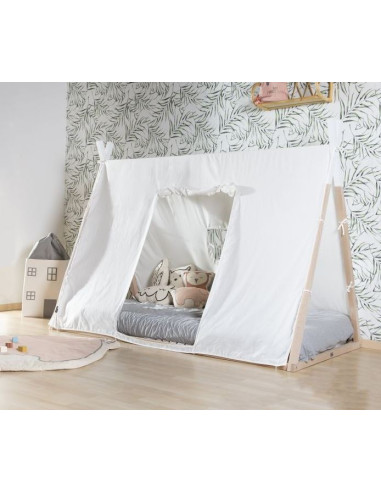 Tolie de lit Tipi 90x200 - Blanc