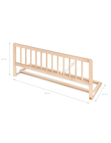 Barrière de lit classic - Hêtre
