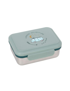 Boîte goûter inox -...